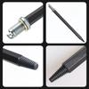 Specialized Reverse-Taper Threaded Extractors - Tools for Removing Broken Spark Plugs & Seized Screws in Cars