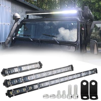 Für Motorrad Offroad 4WD SUV ATV Traktor LKW 20 Zoll 4x4 LED Bar Fahrnebel Lampe LED Arbeitsscheinwerfer Bar 6D Ultra Slim 12V 24V