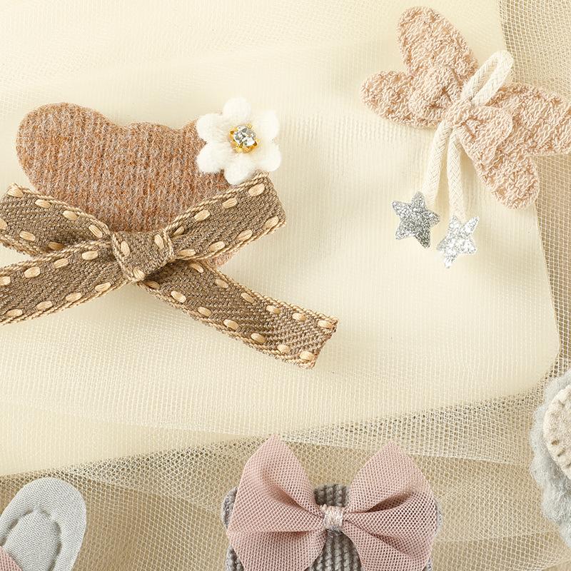 Hair Accessories Accessories Socks Shoes And Hats Decorative Accessories Bow Hairpin Accessories Brooch Embroidery Handmade Diy Label Cloth Sticker