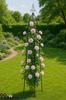 Garden pergola metal tower rose flowers metal garden