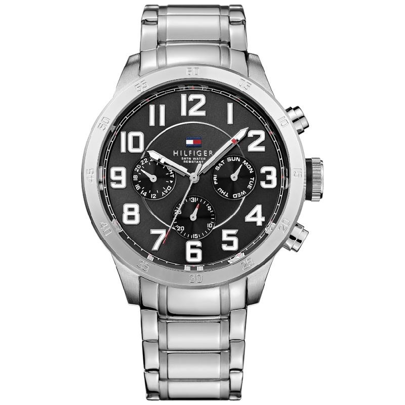 Tommy Hilfiger,Silver,Men s Quartz Wristwatch,1791054 серебряный