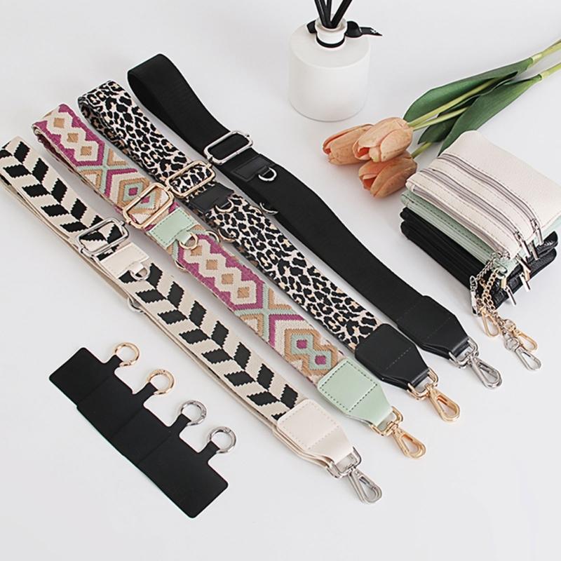 Adjustable Phone Strap Multifunctional Phone Strap Clip and Go Strap Phone Strap with Zippered Pouch Easy to Use