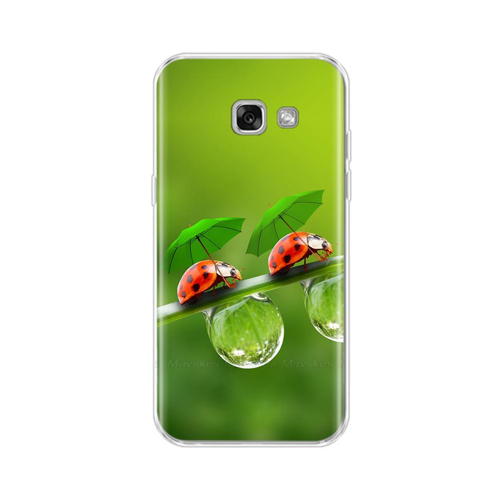 For Samsung Galaxy A3 2017 Case A320F SM-A320F/ds Soft TPU Funda Cute Back Cover for Samsung A3 2017 Case A320 A320F Phone Cases