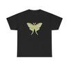 Unisex Adult T Shirt Luna Moth Actias Luna Art
