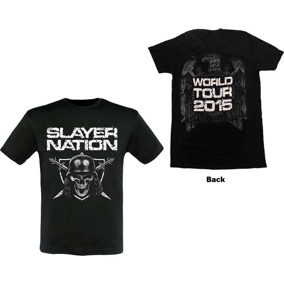 Slayer Slayer Nation 2015 Dates New Tshirt