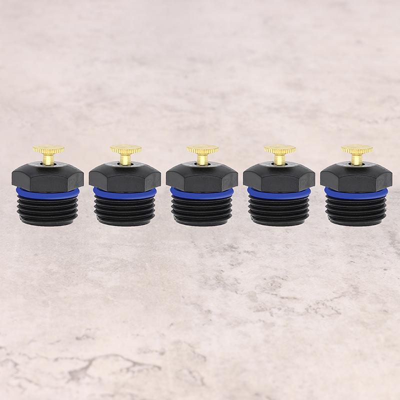 5Pcs 1/2'' Adjustable Watering Sprinkler Thread Spray Nozzle Home Garden Tools