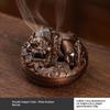 Alloy Hollow Incense Burner Stickless Powder Incense Holder Portable Aromatherapy Decor for Home Yoga Meditation
