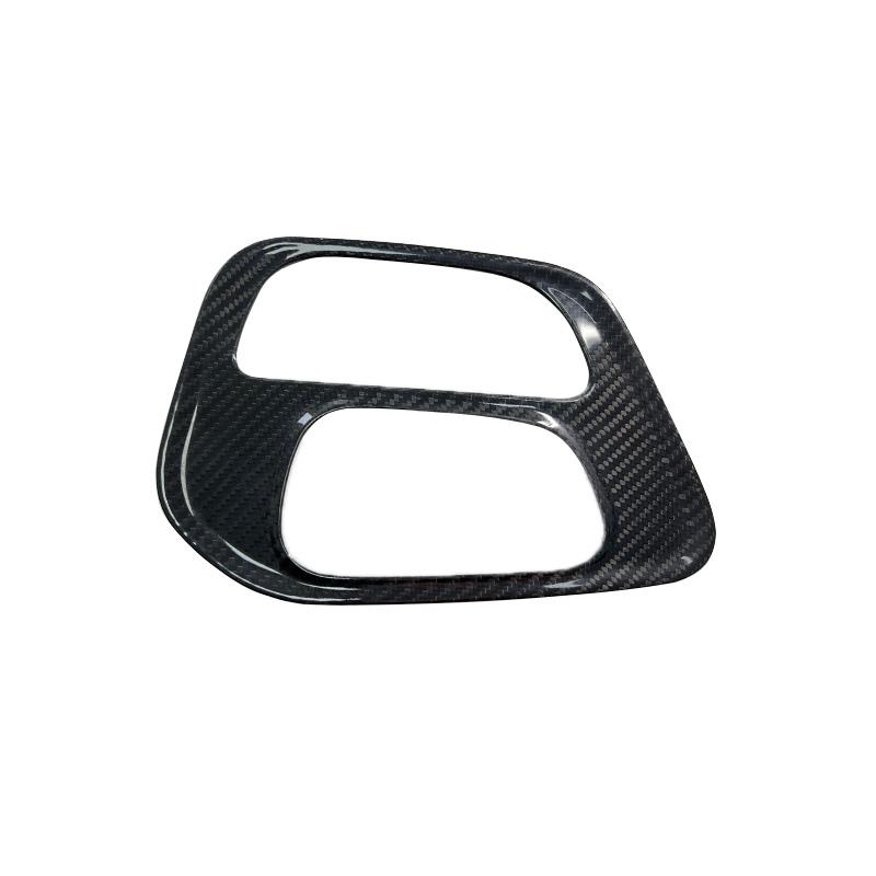 For Dodge Challenger GT SRT SXT 2015-2020 1pcs Real Carbon Fiber Center Gear Shift Panel Cover Trim Car Interior Accessories