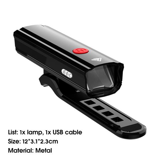 Universal Floodlight Design Impact-resistant Bicycle Front Light Anti Corrosion Flashlight for Outdoor