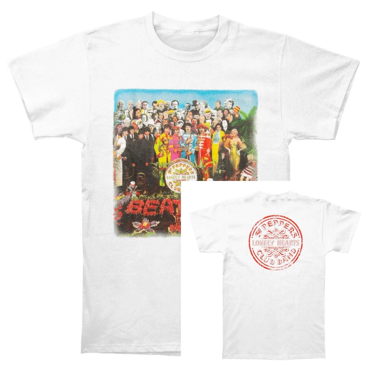 

Beatles Sgt. Pepper Vintage T-shirt High-end Luxury Is for Both Men and Women Top Y2k 2026 Summer 2XL