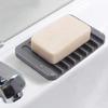 New 1/2pcs Self Draining Soap Holder Silicone Soap Dish Soap Saver for Shower Bathroom Kitchen Sponges Keep Soap Bars Dry Clean