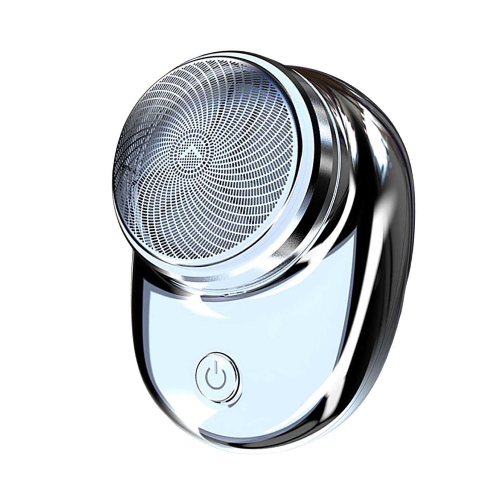 

Портативная мини-электробритва с функцией быстрой зарядки для мужчин, компактная дорожная бритва, точная бритва, компактный триммер для бороды 1