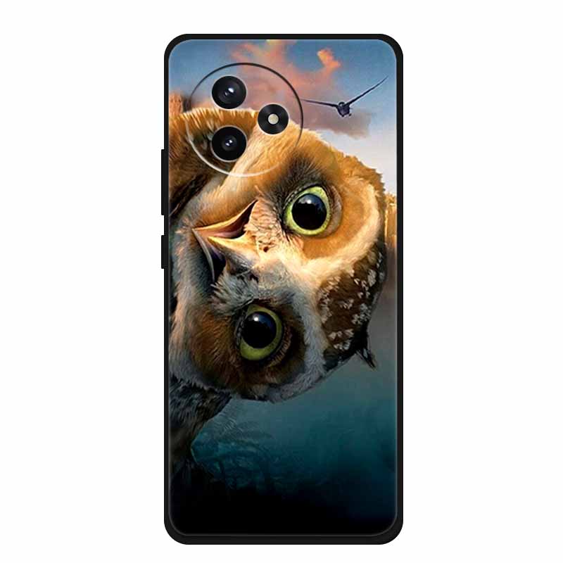 For Redmi K80 Ultra Lovely Owl Animals Phone Case Soft Silicone TPU Cases for Xiaomi RedmiK80 Ultra Shockproof Protective Funda
