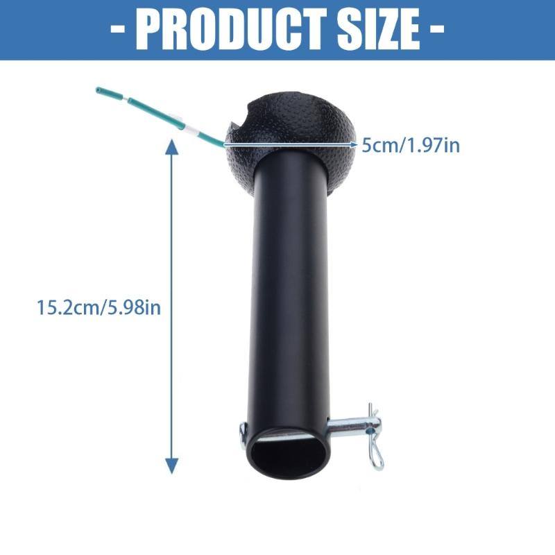 Prodlužovací tyče pro stropní ventilátor 26,5x150cm Kovová tyč pro zavěšení Univerzální kompatibilita Pevné pro domácnost