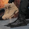 Military Tactical Boots Desert Combat Outdoor Army Hiking Shoes Waterproof Travel Shoes Leather Male Ankle Boots