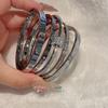 Light Luxury and High-end Micro Inlaid Zircon Bracelet with Fashionable Temperament, Niche and Versatile Bracelet, Handmade Accessory