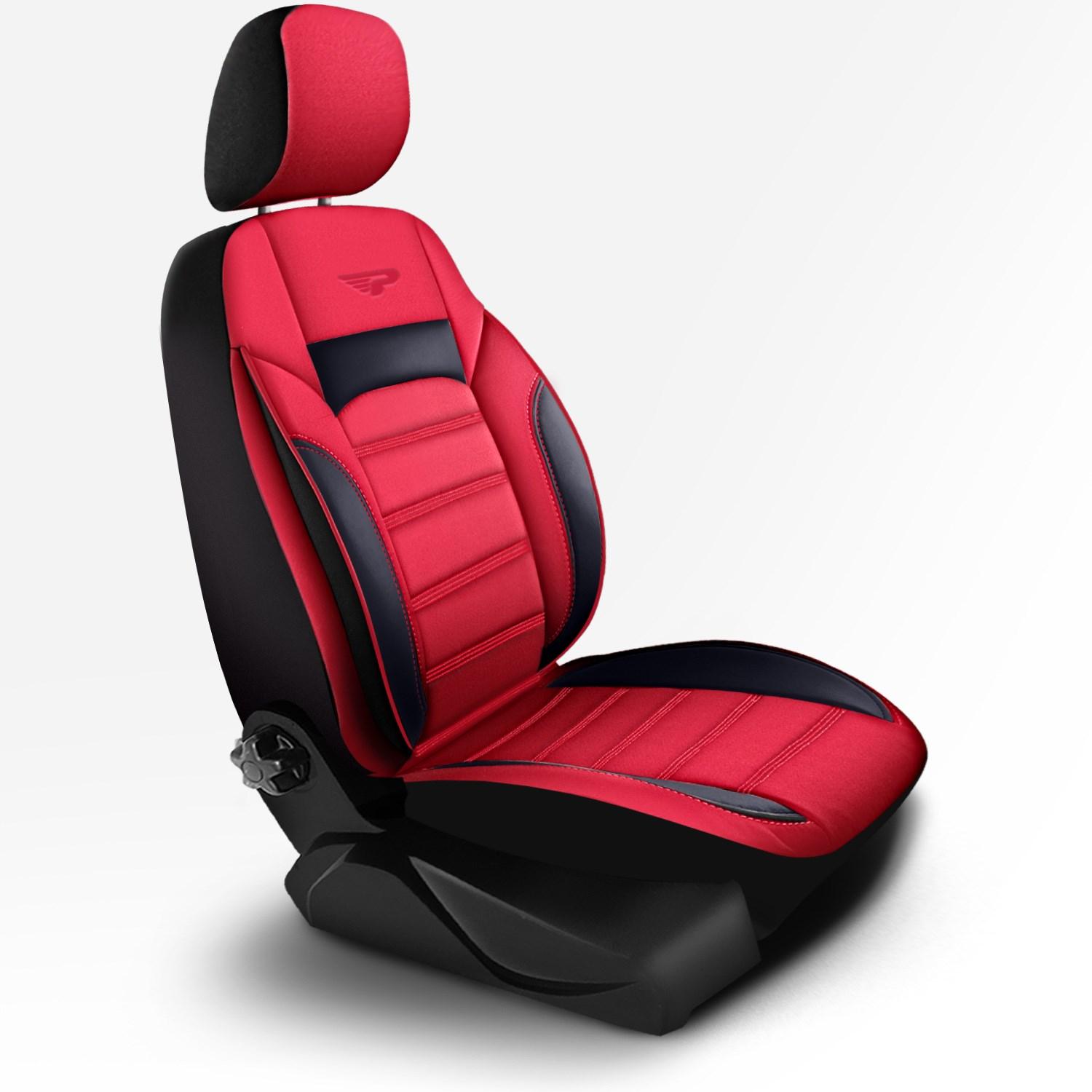 

ЧЕХОЛ АВТОКРЕСЛА PANDA SPECIAL SERIES ЖАККАРДОВЫЙ ТКАНЬ Красный Черный