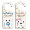 Creative Door Ornament Handle Decoration Basswood Toothbrush Reminder Encourages Dental Care Home