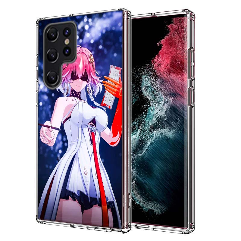 

Game Wuthering Waves Changli Capa Phone Case For Samsung S26 Ultra S25 Edge Galaxy S23 S21 S20 S24 FE S22 S10 Plus Cover Clear T Samsung S24 Ultra