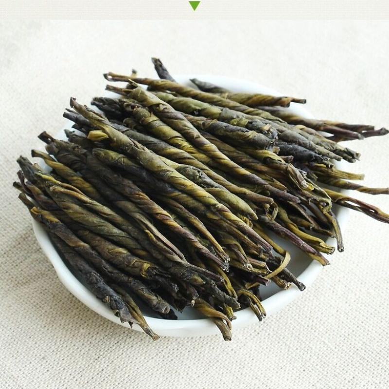 125g Big Leaf Kuding Tea Hainan Specialty Bitter Green Tea Needle Ku Ding Cha