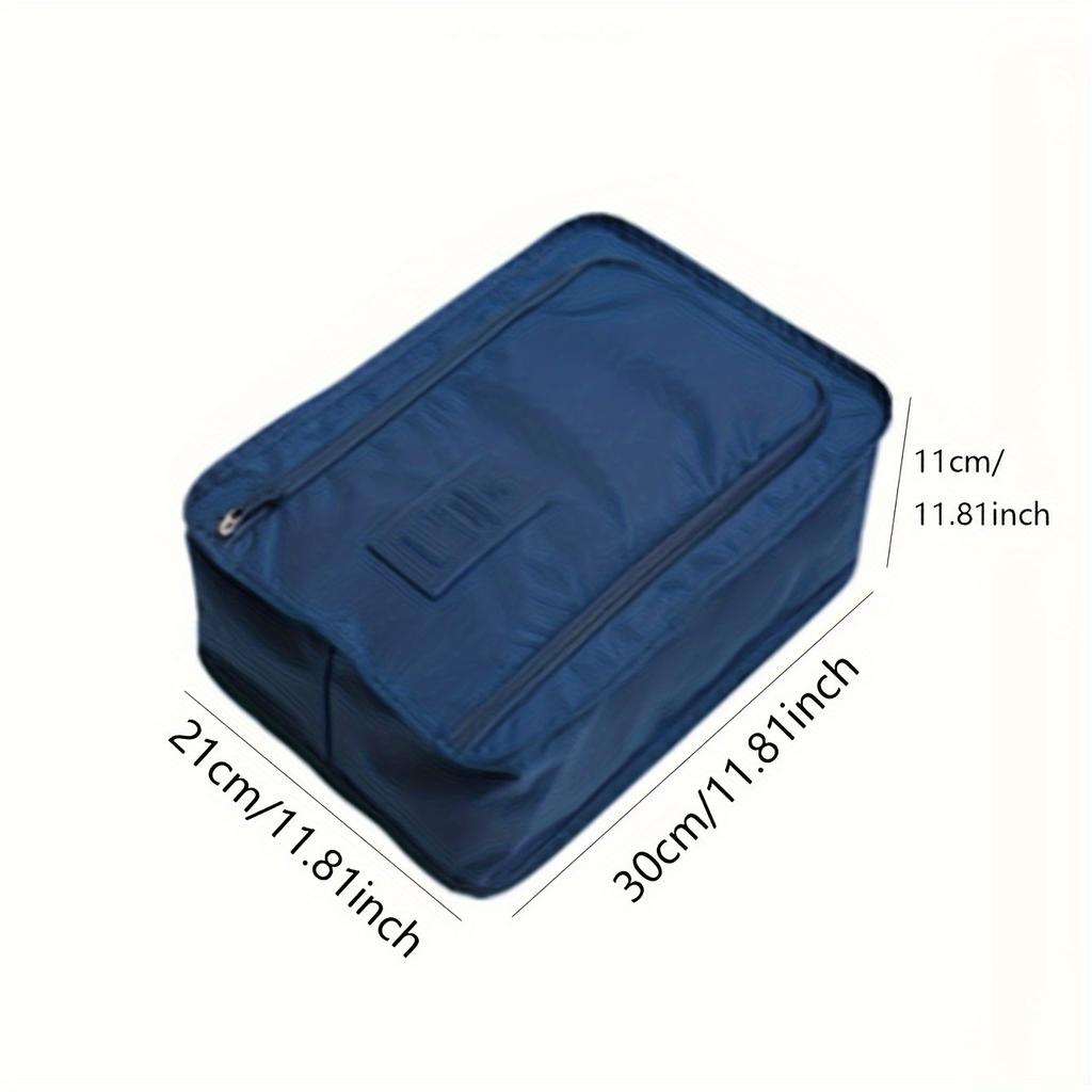 1pc-Portable Folding Shoes Storage Bag Multifunctional Waterproof Travel Shoes Bag Pouch Organizer