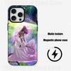 Anime Psychic Princess Matte Magnetic For Case For iPhone 17,16,15,14,13,12,11 Pro Plus Mini Max Frosted Cover
