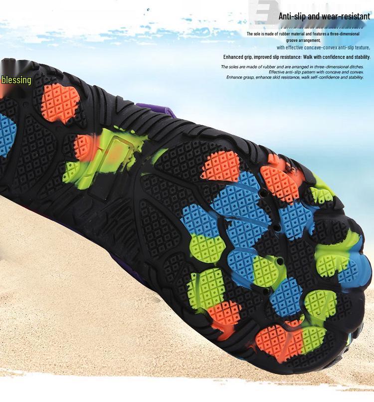 Cross-Border Quick-Dry Wading Shoes: Non-Slip Trekking Shoes for Men, Women, and Kids