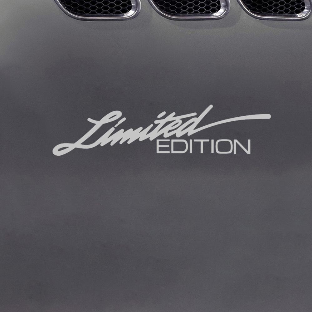 1 stück Universal Auto LIMITED EDITION Aufkleber Autofenster Dekor Aufkleber Karosserie Emblem Aufkleber Auto Exterior Styling Zubehör