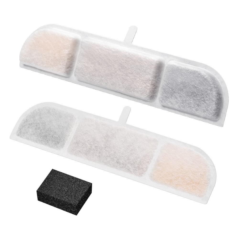 Activated Carbon Cat Drinking Filter Stripe Cat Water Fountain Filter Sponge  for Dog Cats