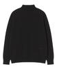 BEYOND CLOSET [Collection Line] Lux Cashmere Blend Turtleneck Knit Black