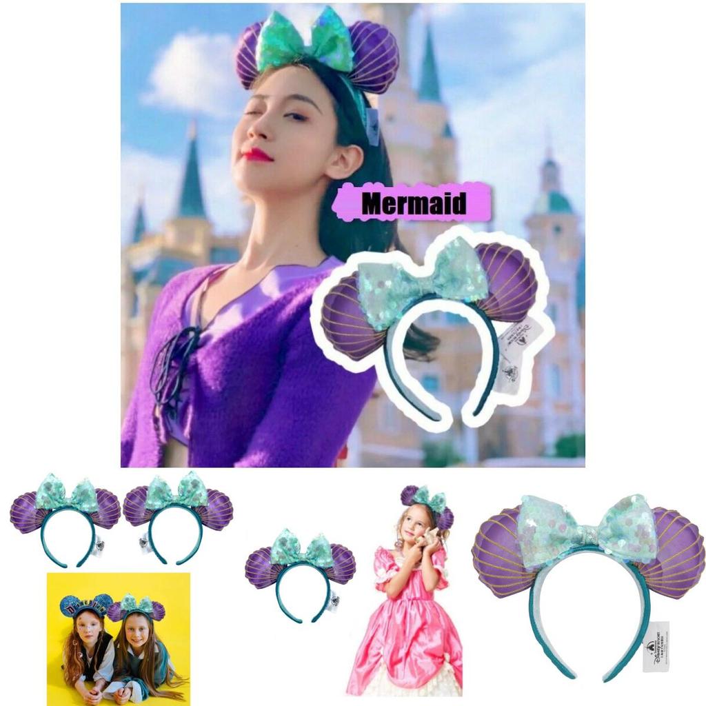 Cute Mermaid Headband For Girls Handmade Princess Hair Accessory With Avocado Trend