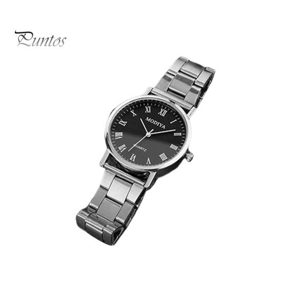 Sophisticated Men Timepiece Quart Watch Round Dial Adjustable Strap No Delay Timeless Accessory Time-checking High Accuracy Exquisite Business Formal