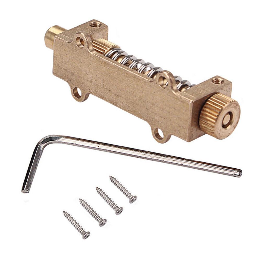 1 Stuks Messing Gitaar Tremolo Arm Verstelknop Tremsetter Set Gitaarbrug Stopper Tremolo Stabilisator Stopper Kit