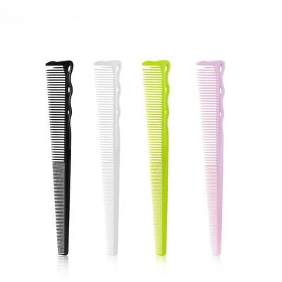 Hair Cutting Comb Plastic Cutting Hair Combing Hair Shop Professional Hairdressing Comb Double-headed Comb Tooth Dense Comb