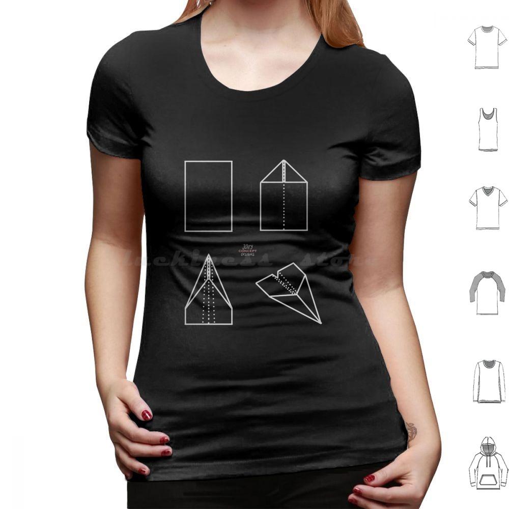 Paper Plane Manual T Shirt Big Size 100 Cotton Manual Instructions Blueprint Paperplane Papaer Plane Plane Pictures Series