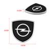 1Pcs 3D Metal Auto Door Shield Emblem Car Body Badge Sticker Styling For Opel Astra H G Corsa Insignia Astra Antara Meriva Zafira Interior