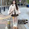 Women Maillard Style High Waist A-Line Pleated Skirt Anti-Chafing Lined Mini Skirt Casual JK Skirt For Spring Summer Autumn