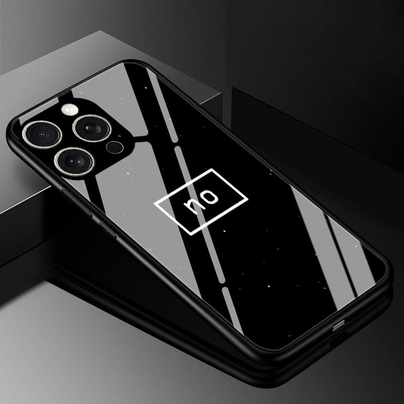 For iPhone 16 Pro Max Case Cover Tempered Glass Cases for Iphone 15 14 13 12 11 Pro Max X XS XR 7 8 Plus SE Hard Back Bumper