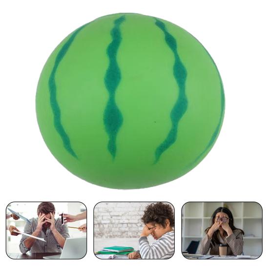 1/2/3Pcs Stress Relief Simulation Watermelon Toy Anti-Anxiety Color Changing Watermelon Squeeze Toy Stretchy Fruit Fidget Sensory Toy Office Worker