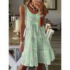 BITCED Fashion Summer Spring Sleeveless V-Neck Casual Dresses