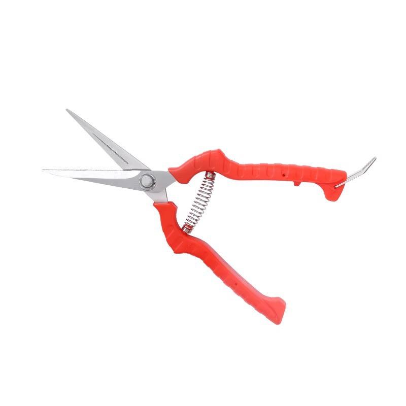 Special Grape Pruning and Fruit Picking Scissors - Spring-Loaded Thinning Scissors for Gardening and Small Tree Branches