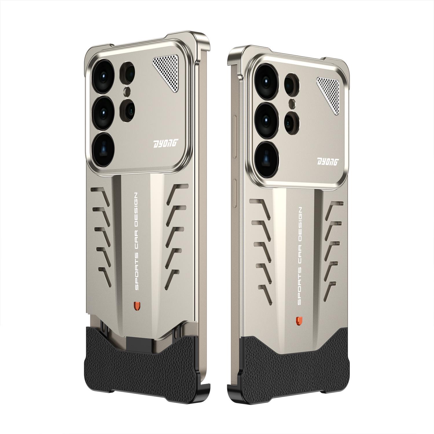 

Samsung Galaxy S26 Ultra Metal Heat Dissipation Phone Case - Porsche S26 Ultra Borderless Anti-fall Design Samsung Galaxy S26 Ultra