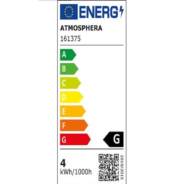 Ampoule LED pyramide VA188 filament torsadé ambre