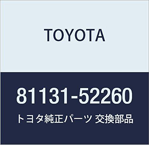 

Оригинальные детали TOYOTA, линза фары правая Vitz, номер детали 81131-52260