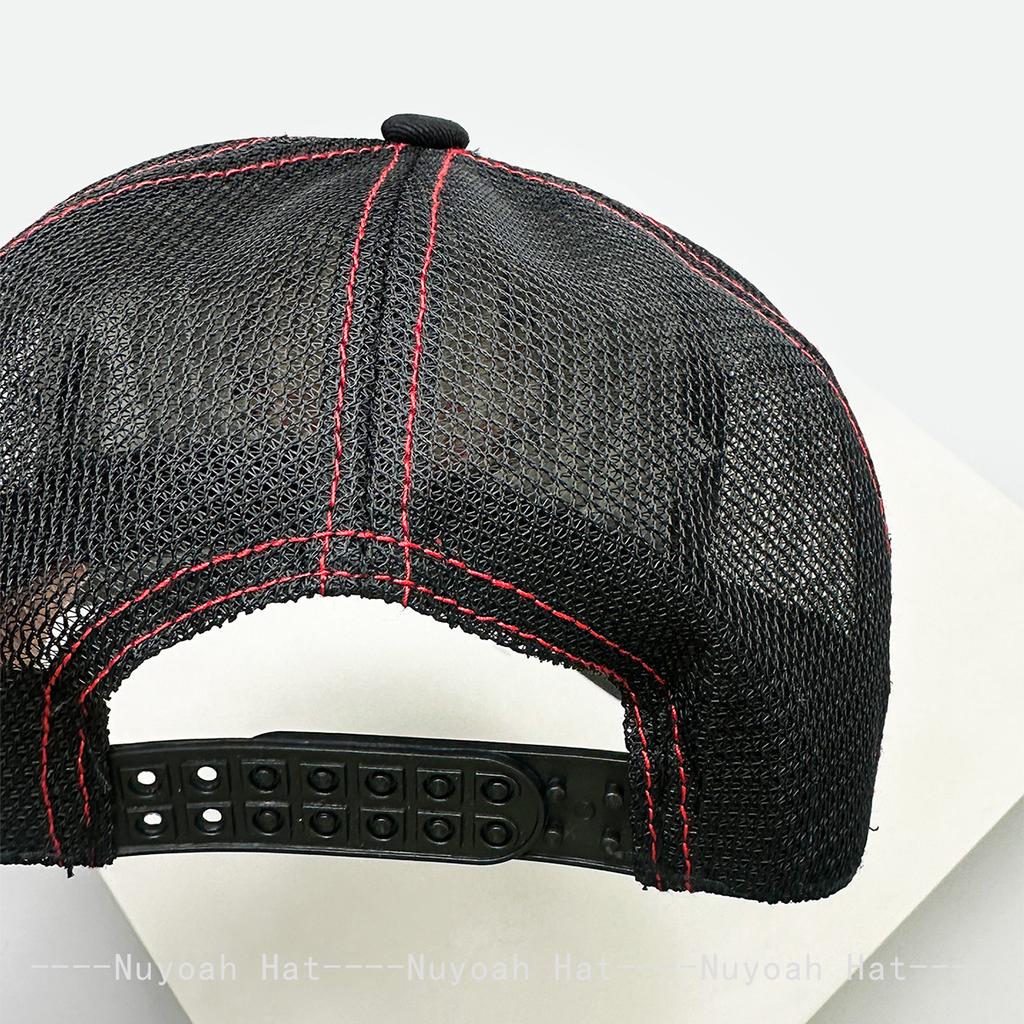 Baseball Head Dragon Stitched Stitching Embroidered Chic China Women Men For Neutral Gender Fresh Caps Peaked Hats Breathable Mesh Sunshade Color