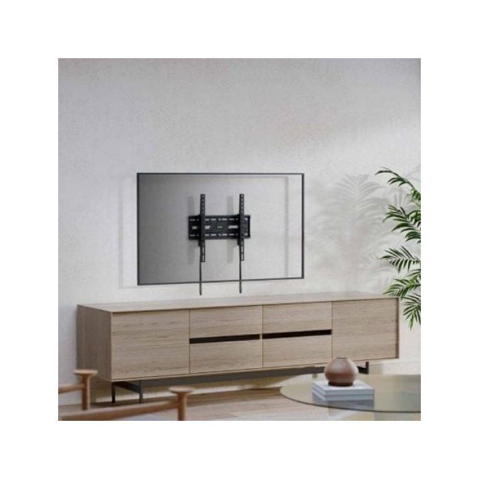 Soporte de pared AISENS WT75T-311 para TV 32-75? Inclinable hasta 75kg VESA 400x400 nivel burbuja negro