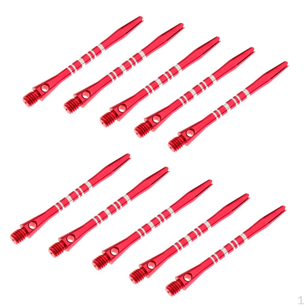 52mm Aluminum Medium Darts Shafts Stems Mount красный