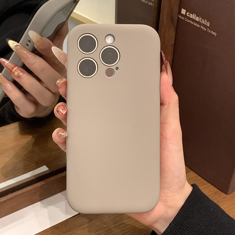 Matowe Silikonowe Płynne Miękkie Etui na Telefon w Kształcie Kostki Mydła Dla iPhone 16 15 14 Plus 13 12 Pro Max 11 Gładkie Odporne na Wstrząsy Pokrowiec