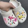 1Set Cute Cartoon Shoe Charms Set Cute Balloon Dog Chain Buckle Child Shoes Decorations Creative DIY 3D Shoe Accessories