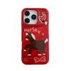 Graffiti Love Heart Horse Lanyard for iPhone 17/16 Pro Max/15/14 Case - Premium Feel